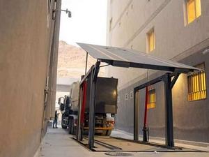 معدات كبس النفايات الذكية تحت الأرض في المملكة العربية السعودية