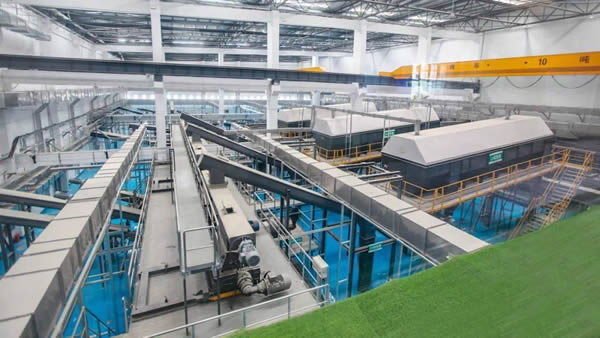 مشروع فرز النفايات في الصين