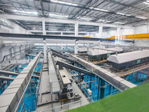 مشروع فرز النفايات في الصين