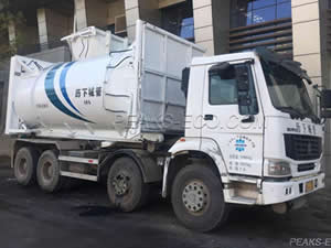 مشروع نقل النفايات في الصين