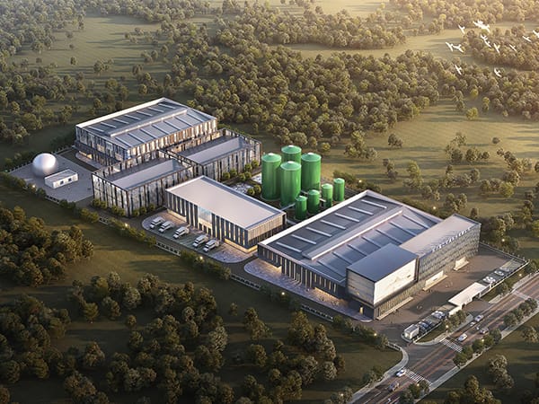 مشروع معالجة نفايات المطابخ والأغذية في Dujiangyan، Chengdu، Sichuan