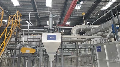 مشروع معالجة نفايات المطابخ والأغذية في Dujiangyan، Chengdu، Sichuan