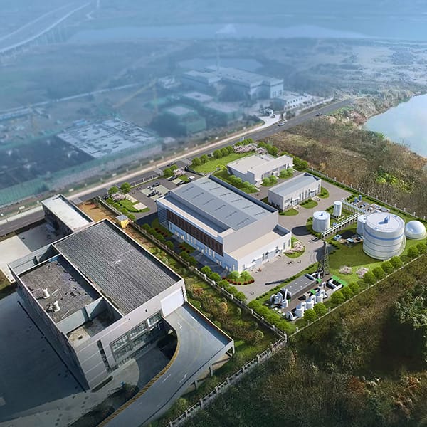 مشروع معالجة النفايات الغذائية الشامل Jintang، Chengdu، Sichuan