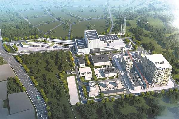 مشروع تحويل النفايات الصلبة البلدية إلى هيدروجين في منطقة Nanhai، مدينة Foshan، مقاطعة Guangdong