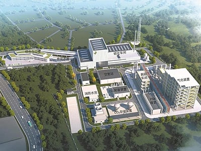 مشروع تحويل النفايات الصلبة البلدية إلى هيدروجين في منطقة Nanhai، مدينة Foshan، مقاطعة Guangdong