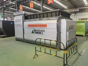 ورشة تصنيع معدات فصل وفرز النفايات