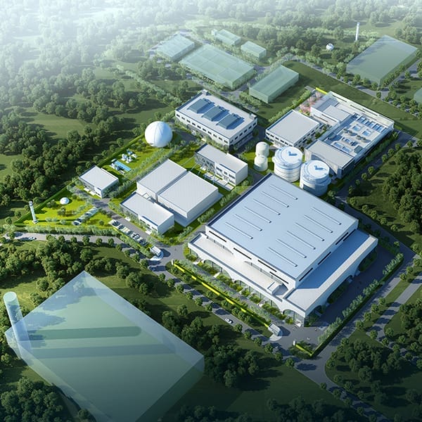 مشروع معالجة النفايات الغذائية في Qianzishan، Wuhan، Hubei