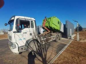 مكابس النفايات المتنقلة الذكية في Yantai، Shandong