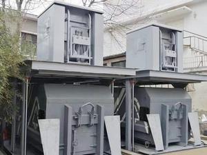 معدات كبس النفايات الذكية تحت الأرض لمعهد بكين للتكنولوجيا