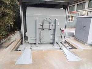 معدات كبس النفايات الذكية تحت الأرض لمعهد بكين للتكنولوجيا