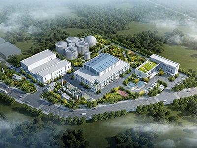 مشروع معالجة نفايات الطعام والمطبخ في منطقة Wenjiang، Chengdu، Sichuan