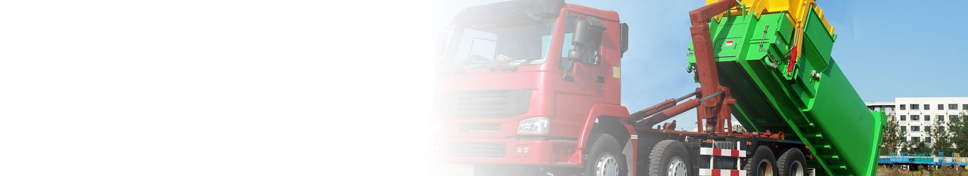 مكبس محطة نقل النفايات الذكي