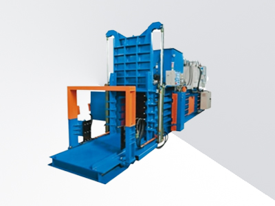 مكبس نفايات أفقي