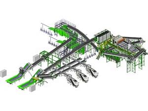 نظام مرفق إعادة تدوير المواد (MRF)