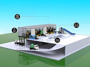 محطة إدارة النفايات المتكاملة