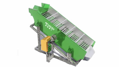 غربال مخلفات ذو مرحلتين