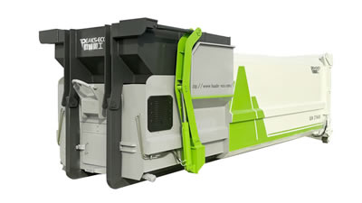 جهاز ضغط النفايات الآلي المحمول