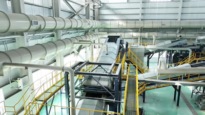 نظام معالجة النفايات الصلبة