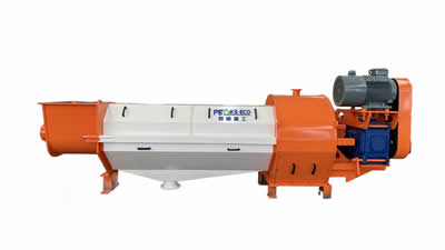 مكبس لولبي لفصل المياه