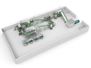 نظام معالجة النفايات الصلبة البلدية