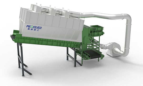 ماكينة فرز المخلفات بالأوزان