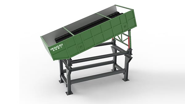 ماكينة فرز المخلفات بالأشكال