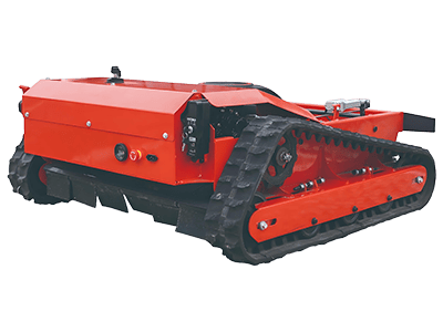 آلة جز العشب المجنزرة