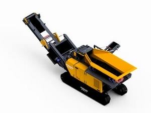 كسارة تصادمية متنقلة