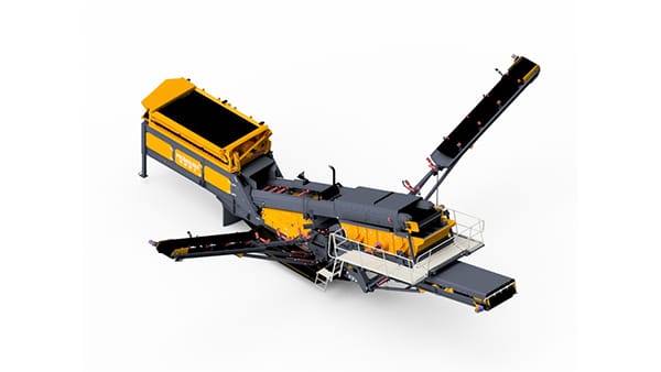 آلة فرز متنقلة