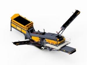 آلة فرز متنقلة