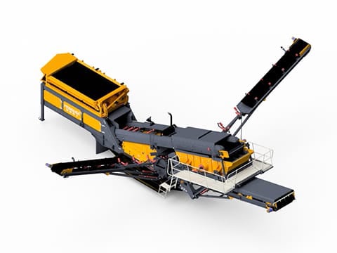 آلة فرز متنقلة