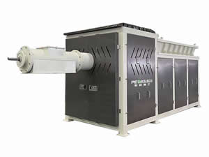 ماكينة فصل وفرز المخلفات العضوية