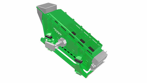 غربال اهتزازي مركب