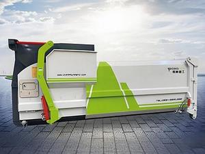 مكبس نفايات ذكي متنقل