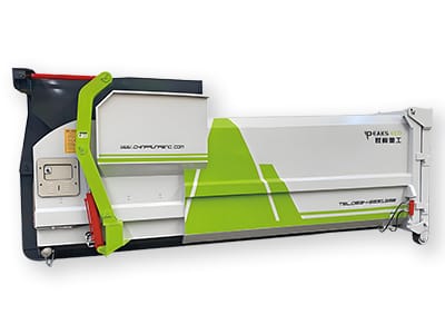 مكبس محطة نقل النفايات الذكي