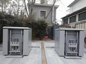 مكبس نفايات ذكي تحت الأرض