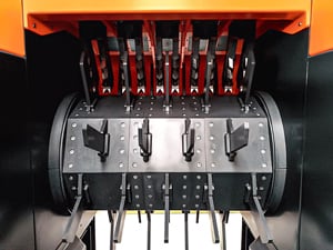 آلة فتح أكياس النفايات