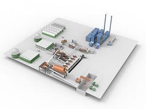 نظام شامل لمعالجة وإعادة تدوير النفايات