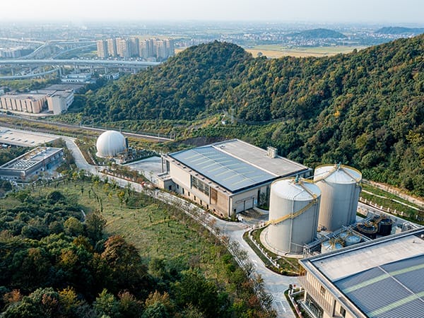 نظام معالجة نفايات المطبخ 