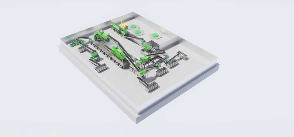 نظام مرفق إعادة تدوير المواد (MRF)