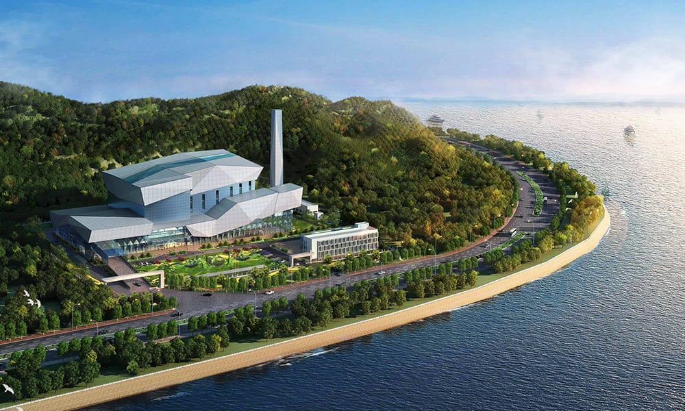 نظام الحرق لتحويل النفايات إلى طاقة